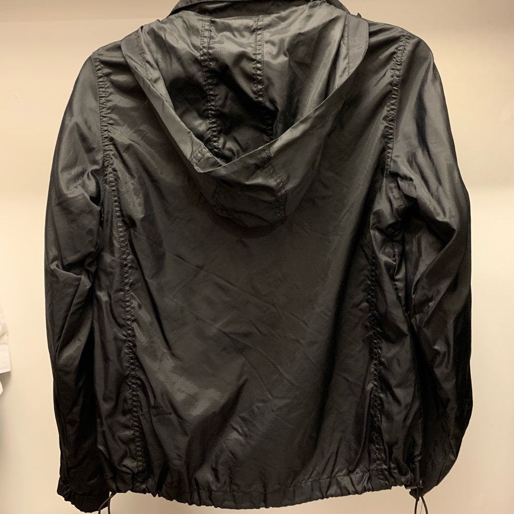 NEW Faded Glory Full Zip Rain Jacket with Hoodie - Picture 6 of 7